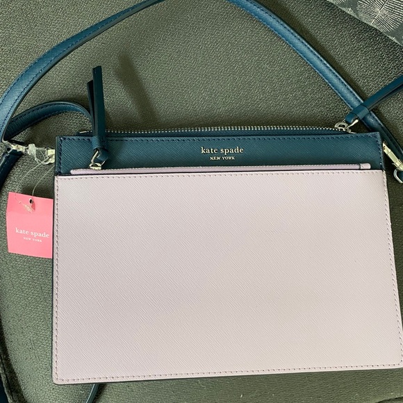 Kate Spade Cameron Double Zipper Crossbody Bag - Picture 1 of 5